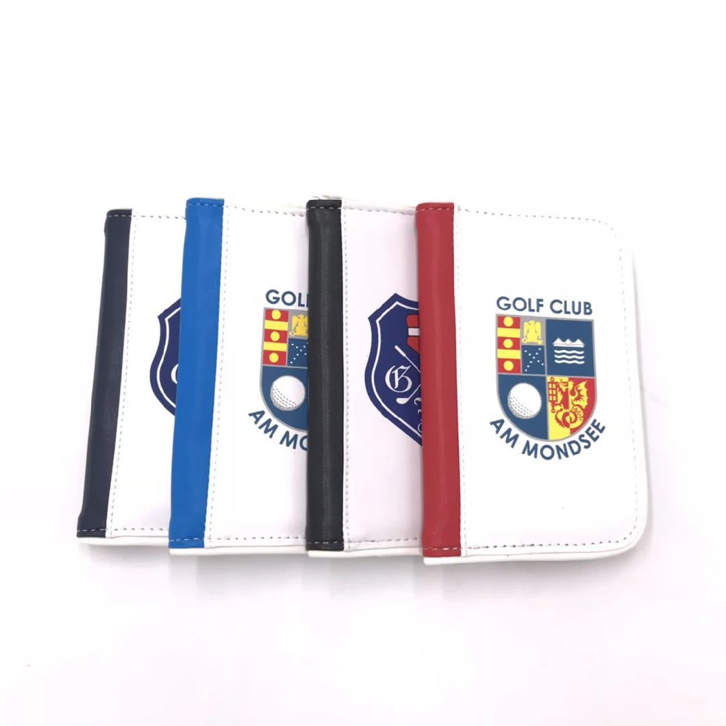 Personalized Logo Tartan Golf Scorecard Holder with Scorecard for Club Best Promotional Gifts